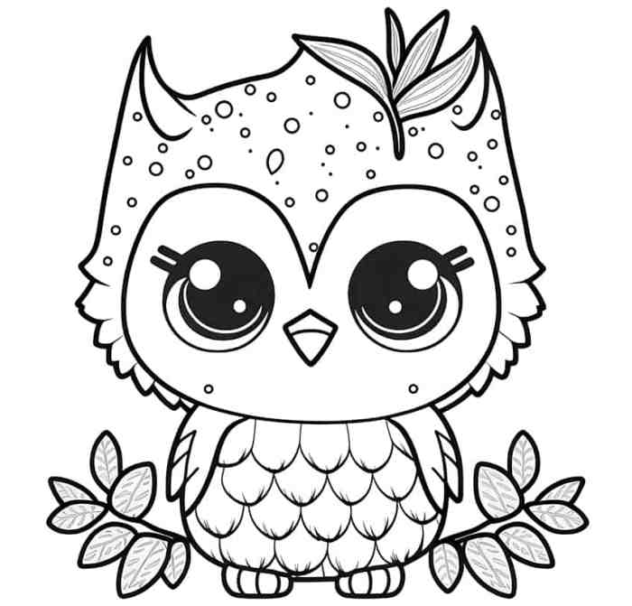 Coloring pages animals cute