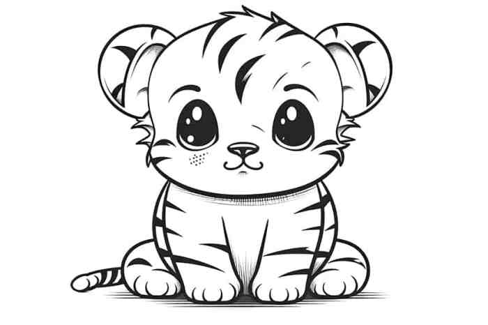 Free printable animal coloring pages