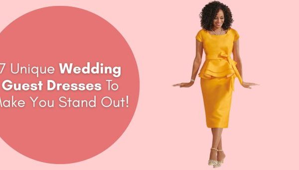 Unique wedding guest dresses