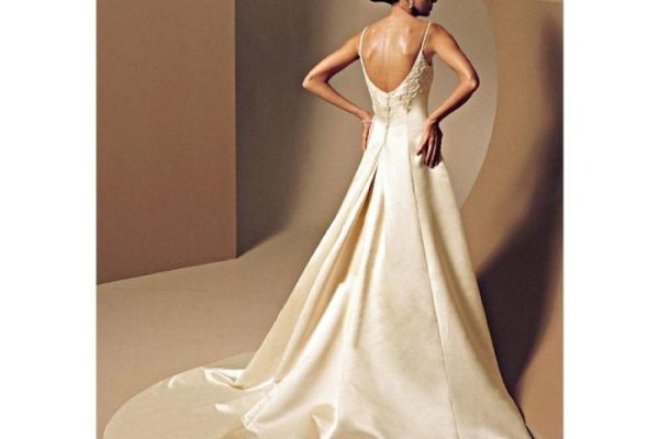 Low back wedding dresses