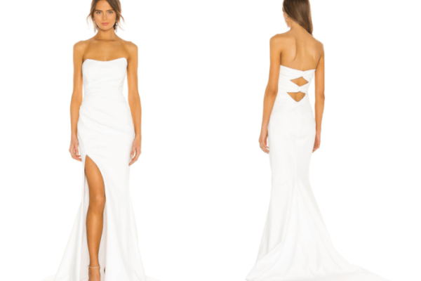 Revolve clothing wedding dress