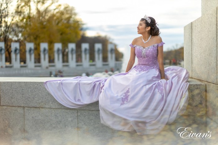 Purple colored wedding dresses