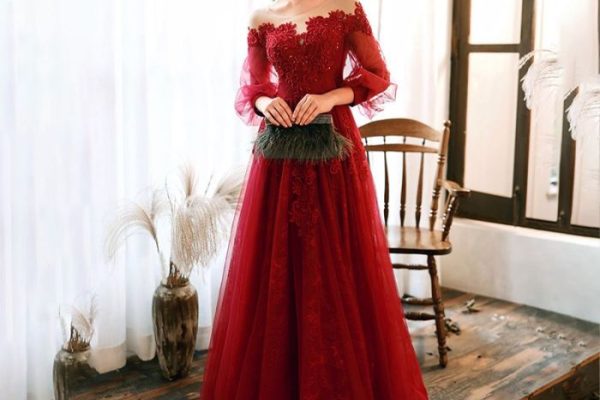 Formal wedding guest dresses with sleeves