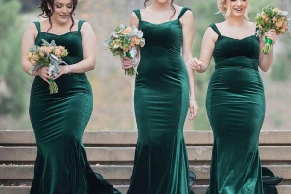 Olive green dress for wedding