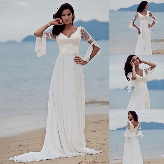 Off white wedding dresses