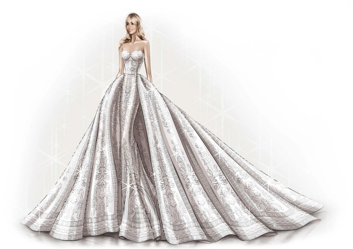 Wedding dresses and evening wear